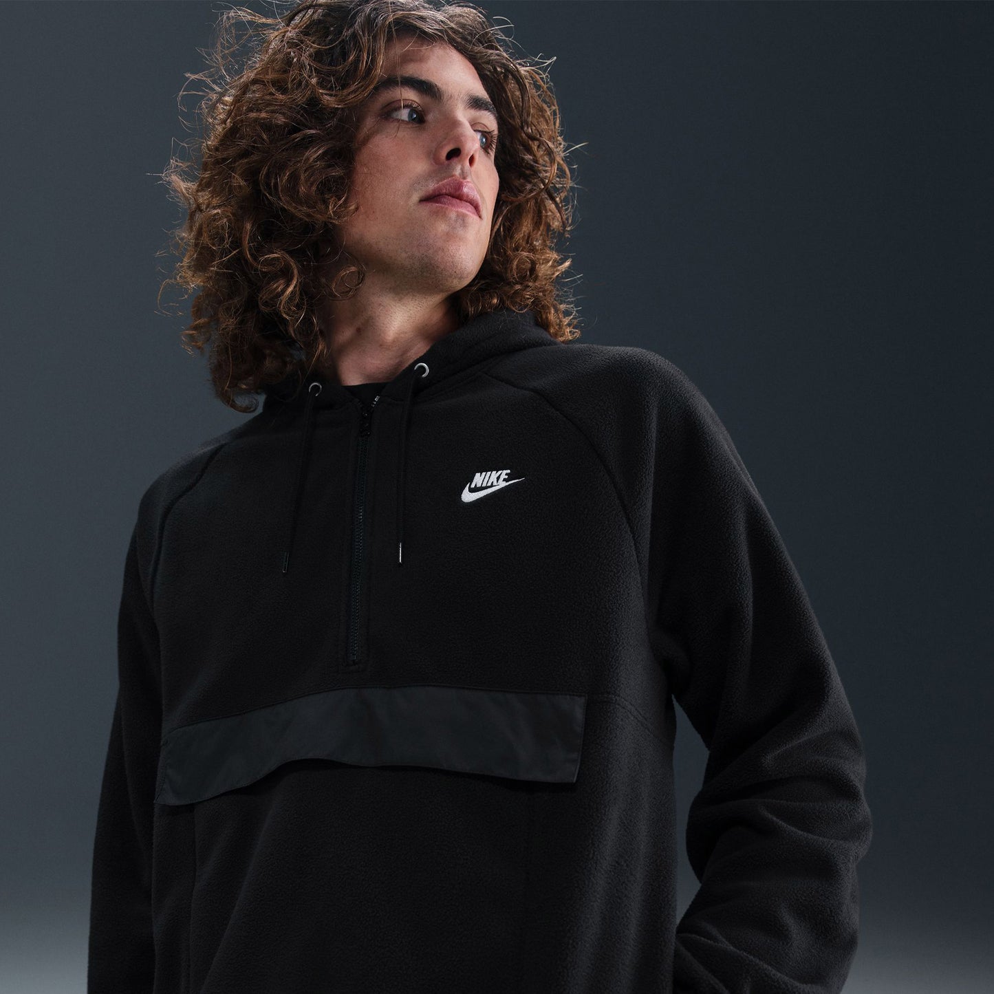 Nike Sportswear Club Erkek Siyah Sweatshirt