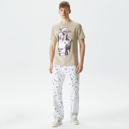 The Hundreds Strike Erkek Krem T-shirt