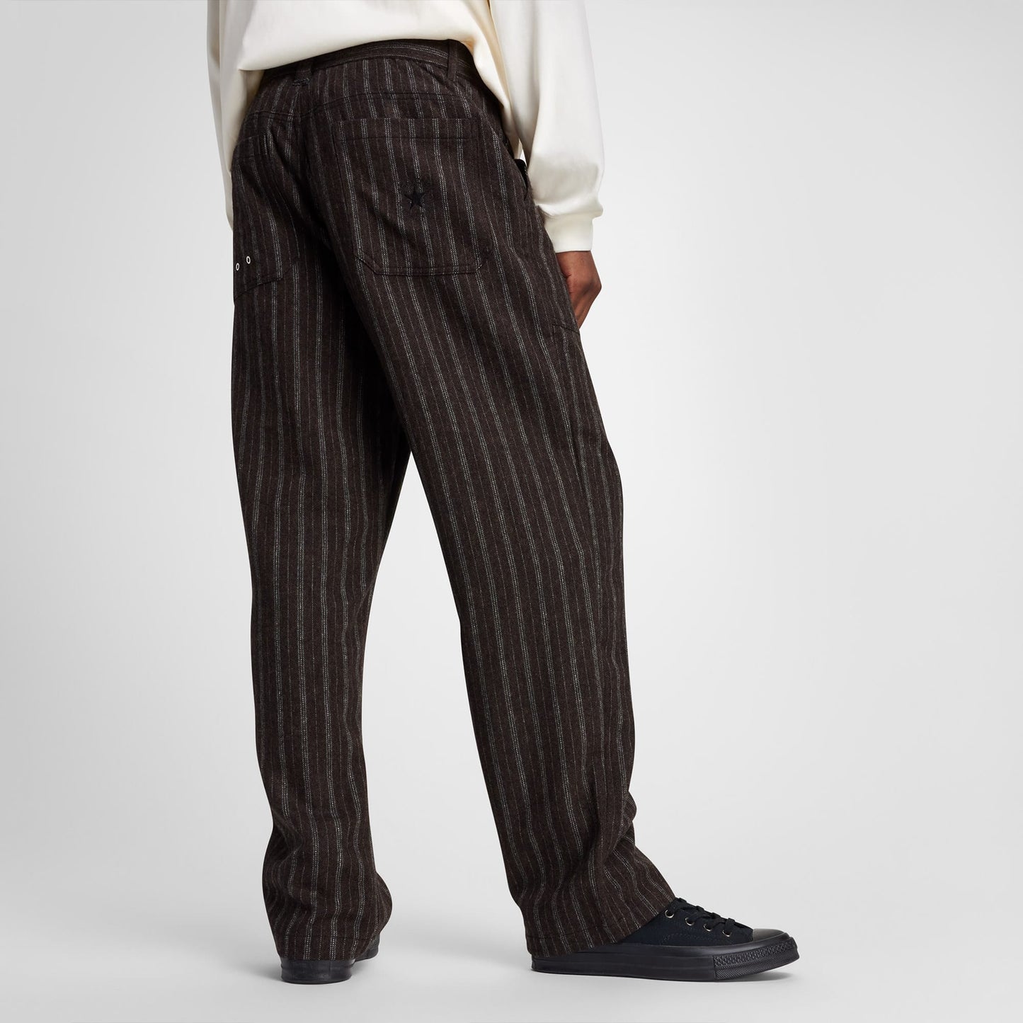 Converse Loose Fit Unisex Kahverengi Pantolon
