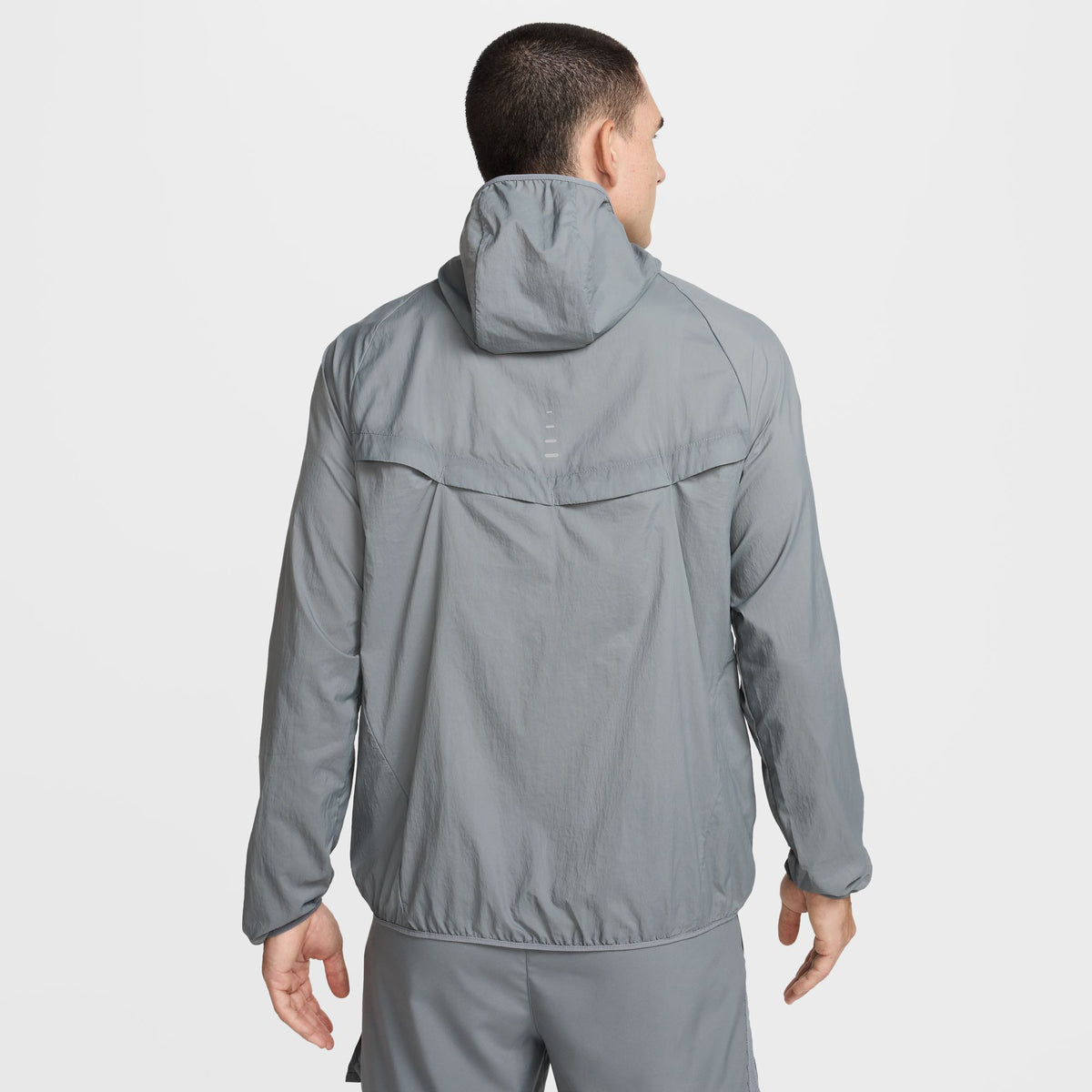 Nike Uv Rpl Stride Jacket Erkek Gri Ceket