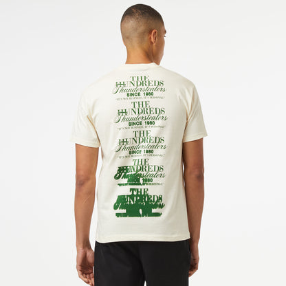 The Hundreds Business Minded Erkek Krem T-shirt