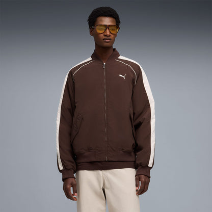 Puma T7 Bomber Unisex Kahverengi Ceket
