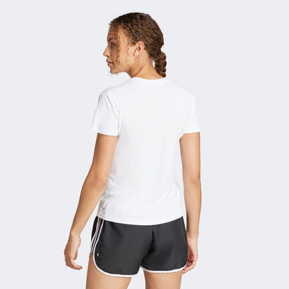 Adidas Adizero Essentials Kadın Beyaz T-shirt