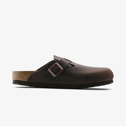 Birkenstock Nautral Leather Oiled Unisex Kahverengi Terlik