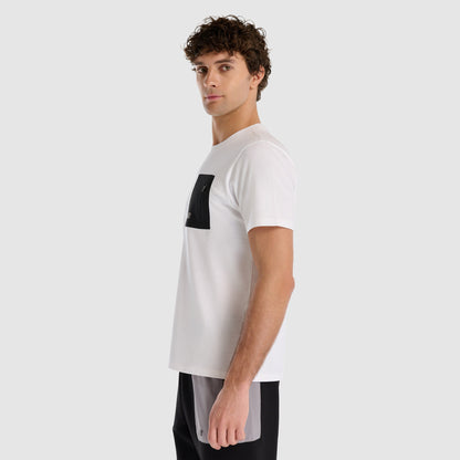 New Balance Erkek Beyaz T-shirt
