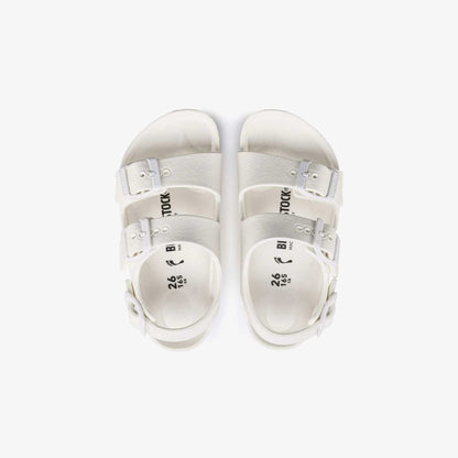 Birkenstock Milano Eva Bebek Beyaz Sandalet