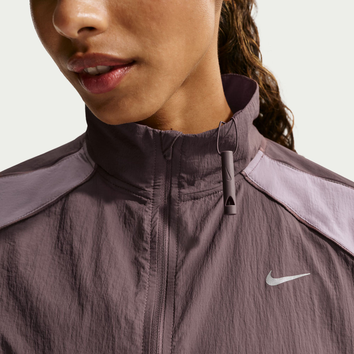 Nike Swift Kadın Mor Koşu Ceketi