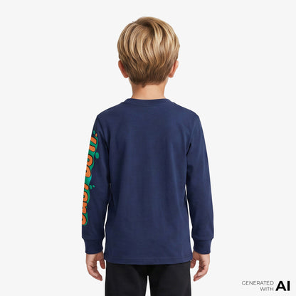 Nike Slime Ls Çocuk Lacivert Sweatshirt