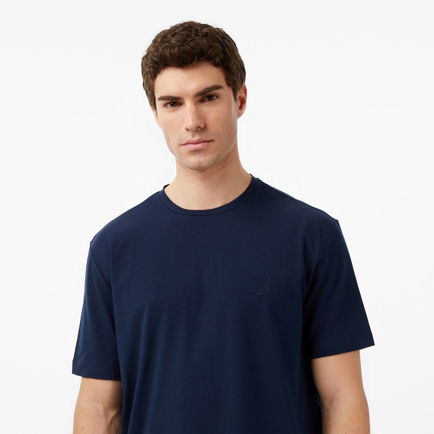 Nautica Erkek Lacivert Regular Fit T-shirt