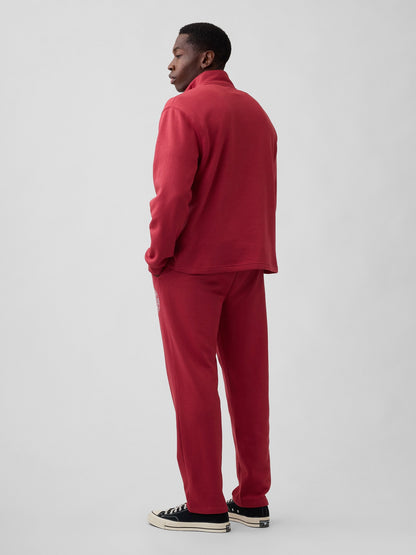 Kırmızı Gap Grafik Baskılı Straight-leg Eşofman Altı