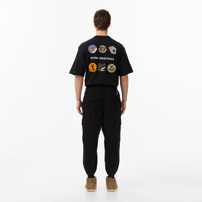 Alpha Industries Uniform Erkek Siyah Kargo Eşofman Altı