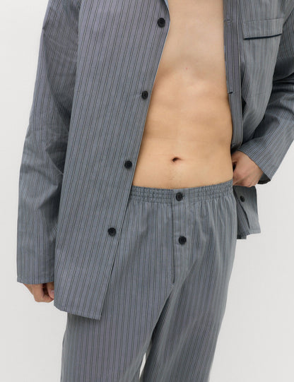 Klasik Çizgili Pijama Takımı
