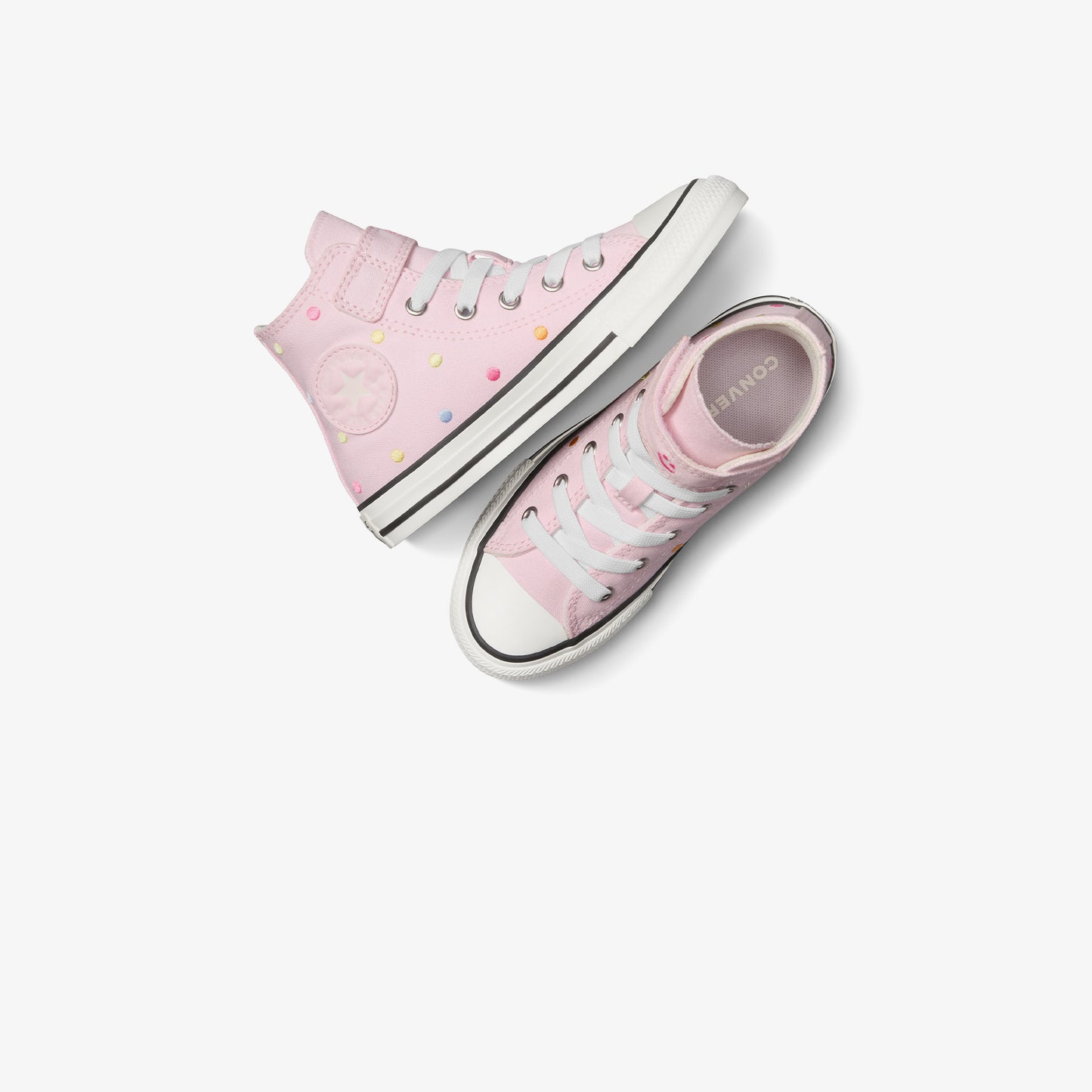 Converse Chuck Taylor All Star 1v Polka Dots Çocuk Siyah Sneaker