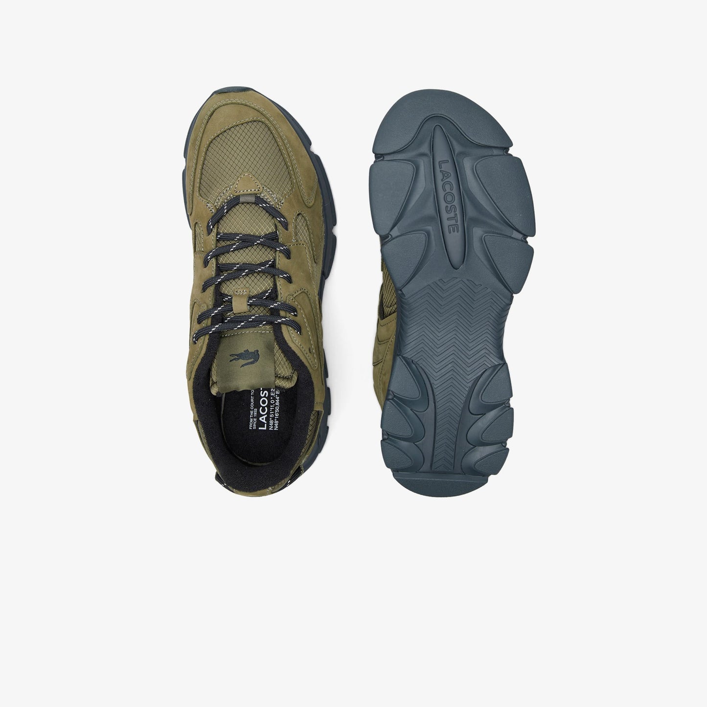 Lacoste L003 Neo Erkek Haki Spor Ayakkabı