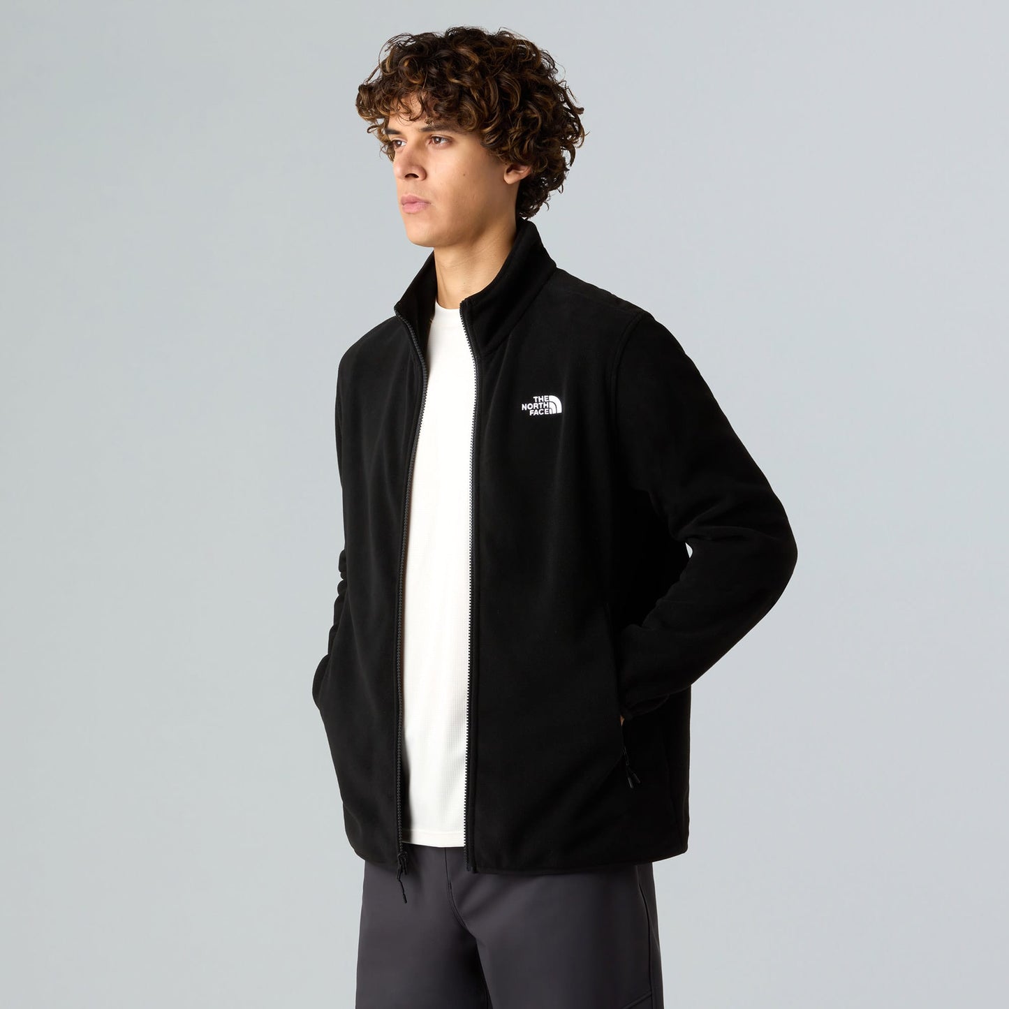 The North Face Glacier Erkek Siyah Polar Ceket