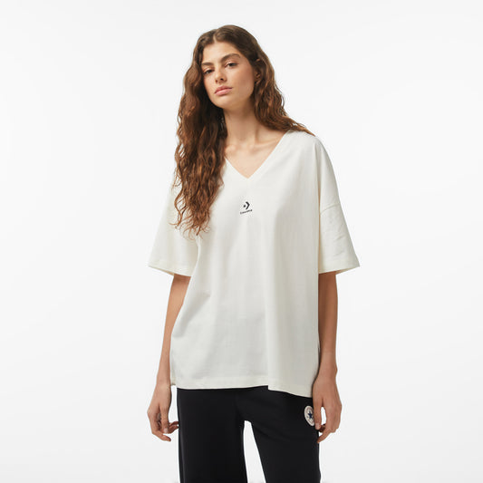 Converse Kadın Krem T-shirt