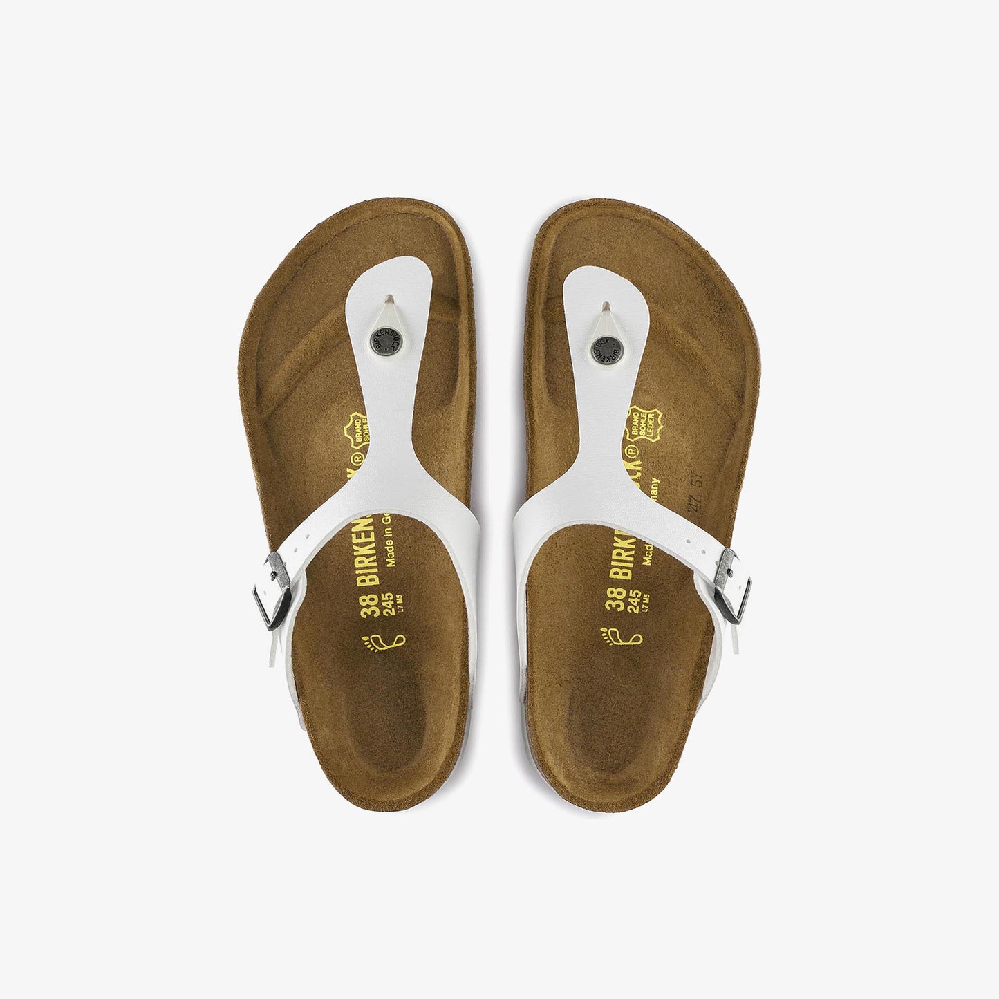 Birkenstock Gizeh Bf Kadın Beyaz Terlik