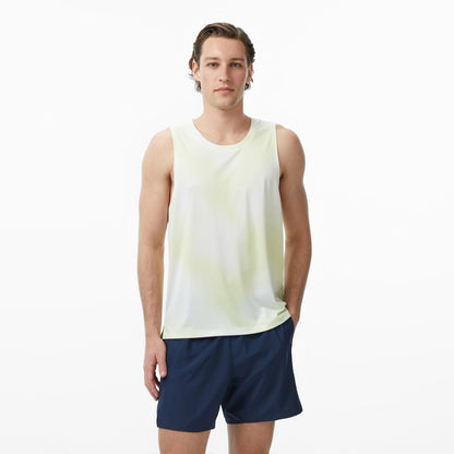 Brooks Dash Singlet Printed Erkek Sarı Atlet