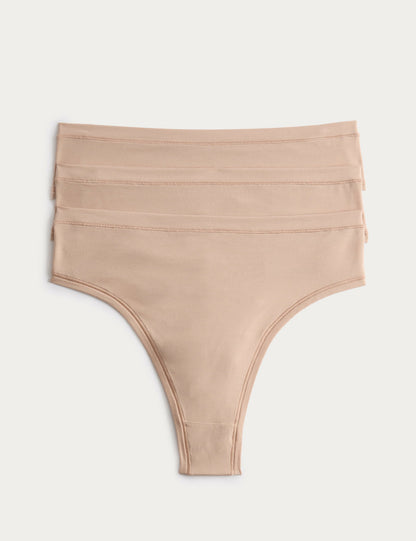 3’lü Flexifit Modal Yüksek Bel Tanga