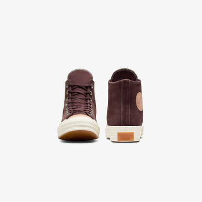 Converse Chuck 70 Taylored Lux Unisex Kahverengi Deri Sneaker