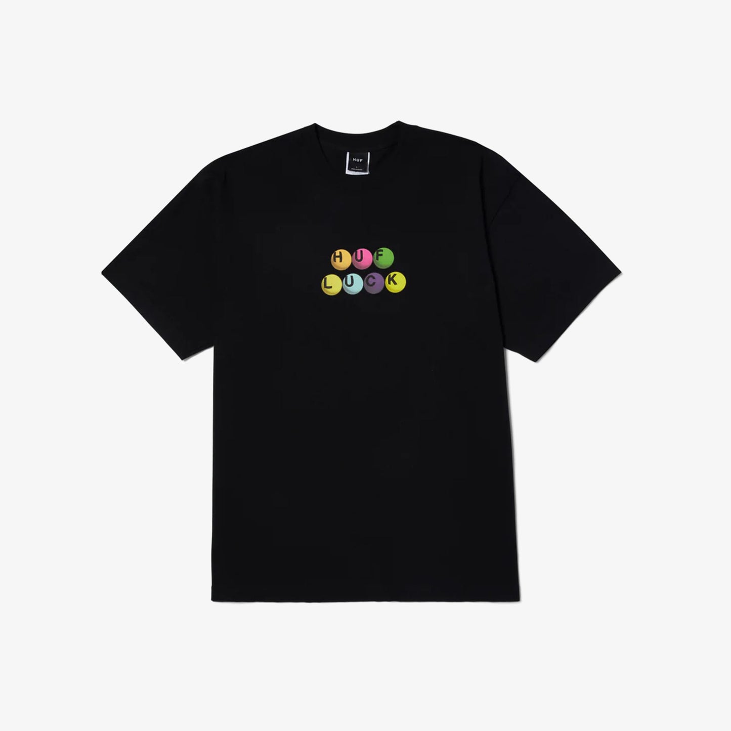 Huf Lucky Erkek Siyah T-shirt