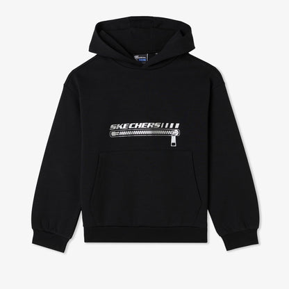 Skechers B 2xi-lock Çocuk Siyah Hoodie