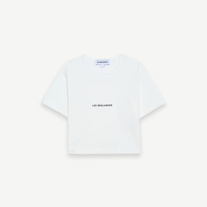 Les Benjamins Kadın Beyaz T-shirt