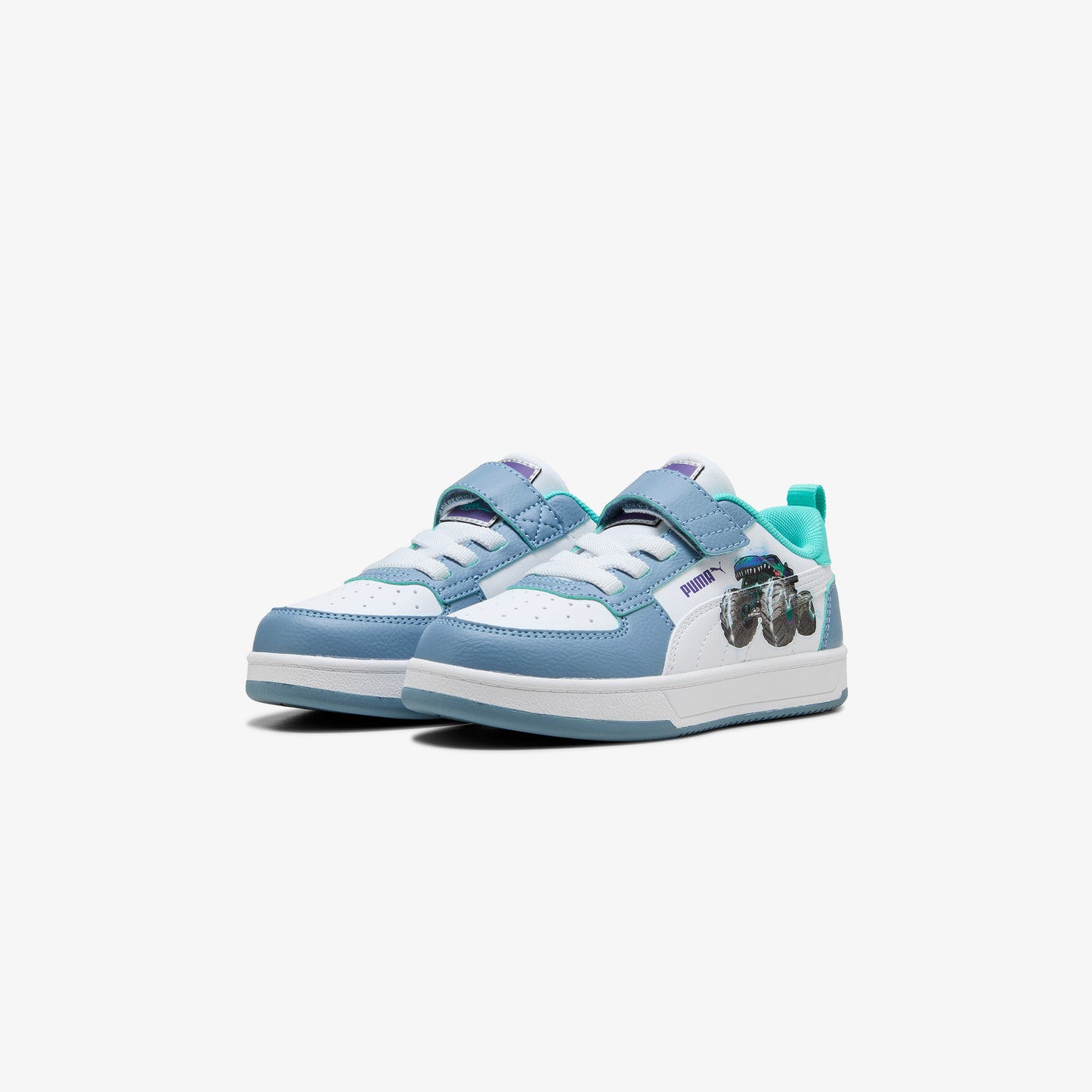 Puma Caven 2.0 Low Hotwheels Çocuk Mavi Spor Ayakkabı