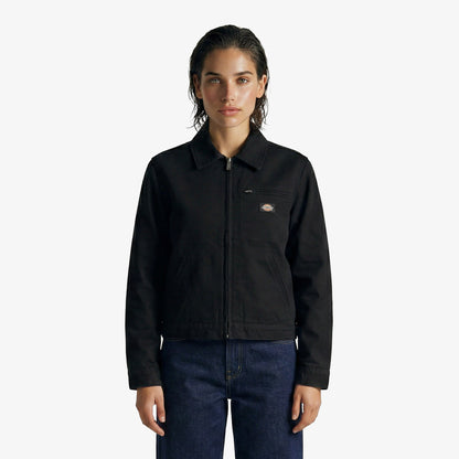 Dickies Unlined Canvas Painter Kadın Siyah Ceket