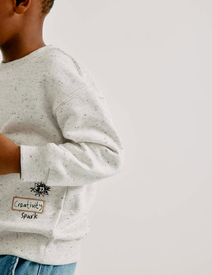 Desenli Çocuk Sweatshirt