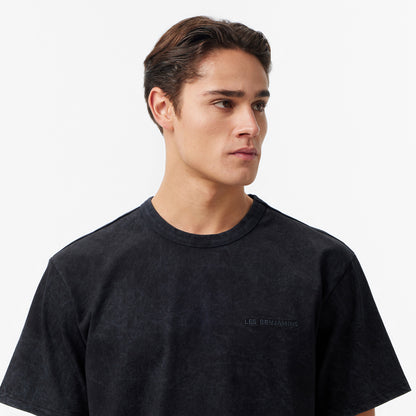 Les Benjamins Relaxed Fit Erkek Siyah T-shirt