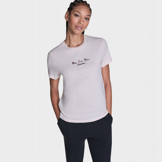 Converse Kadın Pembe T-shirt