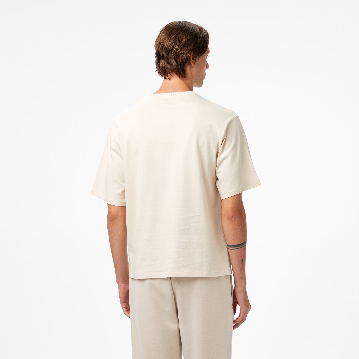 United4 Erkek Krem T-shirt
