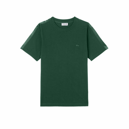 Lacoste Erkek Regular Fit Bisiklet Yaka Koyu Yeşil T-shirt