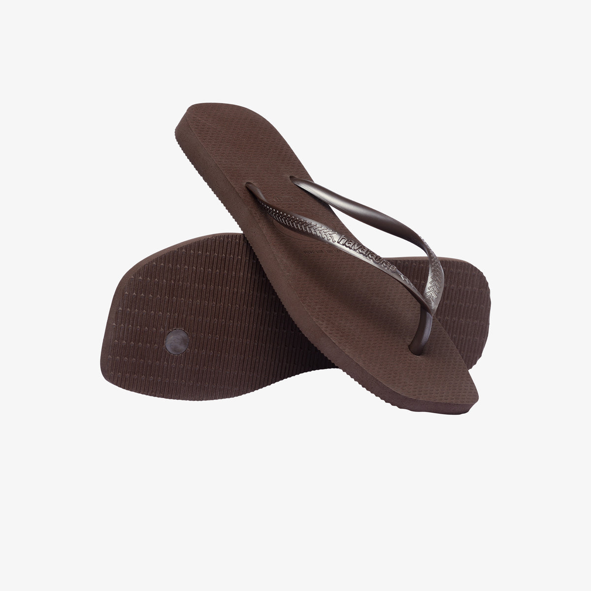 Havaianas Square Kadın Kahverengi Terlik