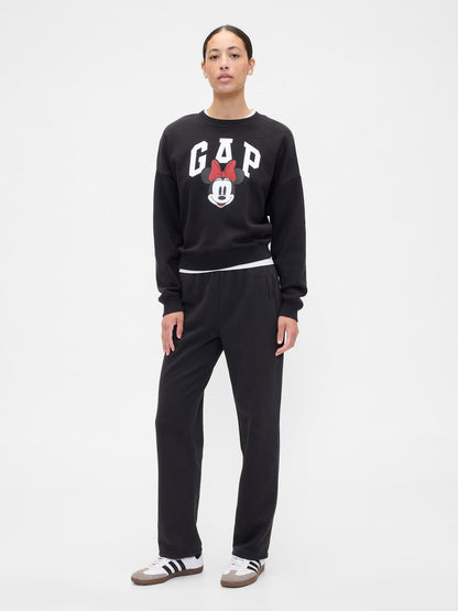 Siyah Gap Logo Pull-on Slim Eşofman Altı