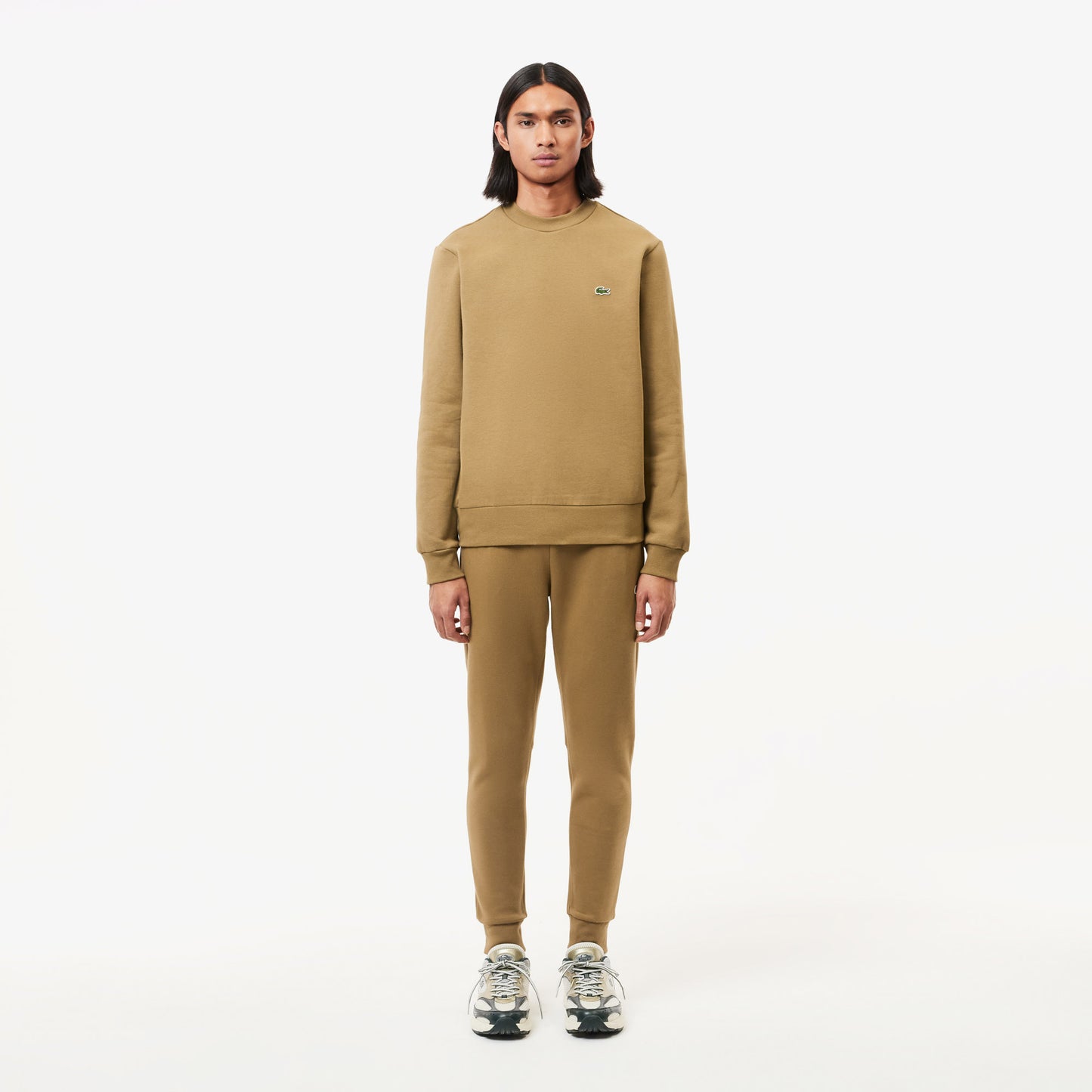 Lacoste Slim Fit Organik Pamuk Erkek Kahverengi Eşofman Altı