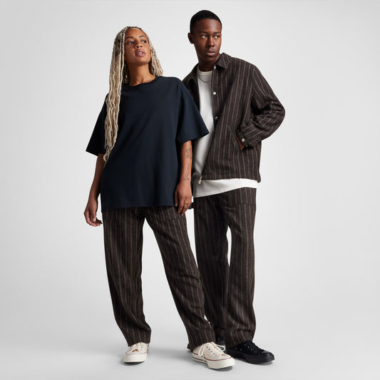 Converse Loose Fit Unisex Kahverengi Pantolon