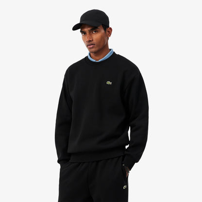 Lacoste Classic Fit Erkek Siyah Sweatshirt