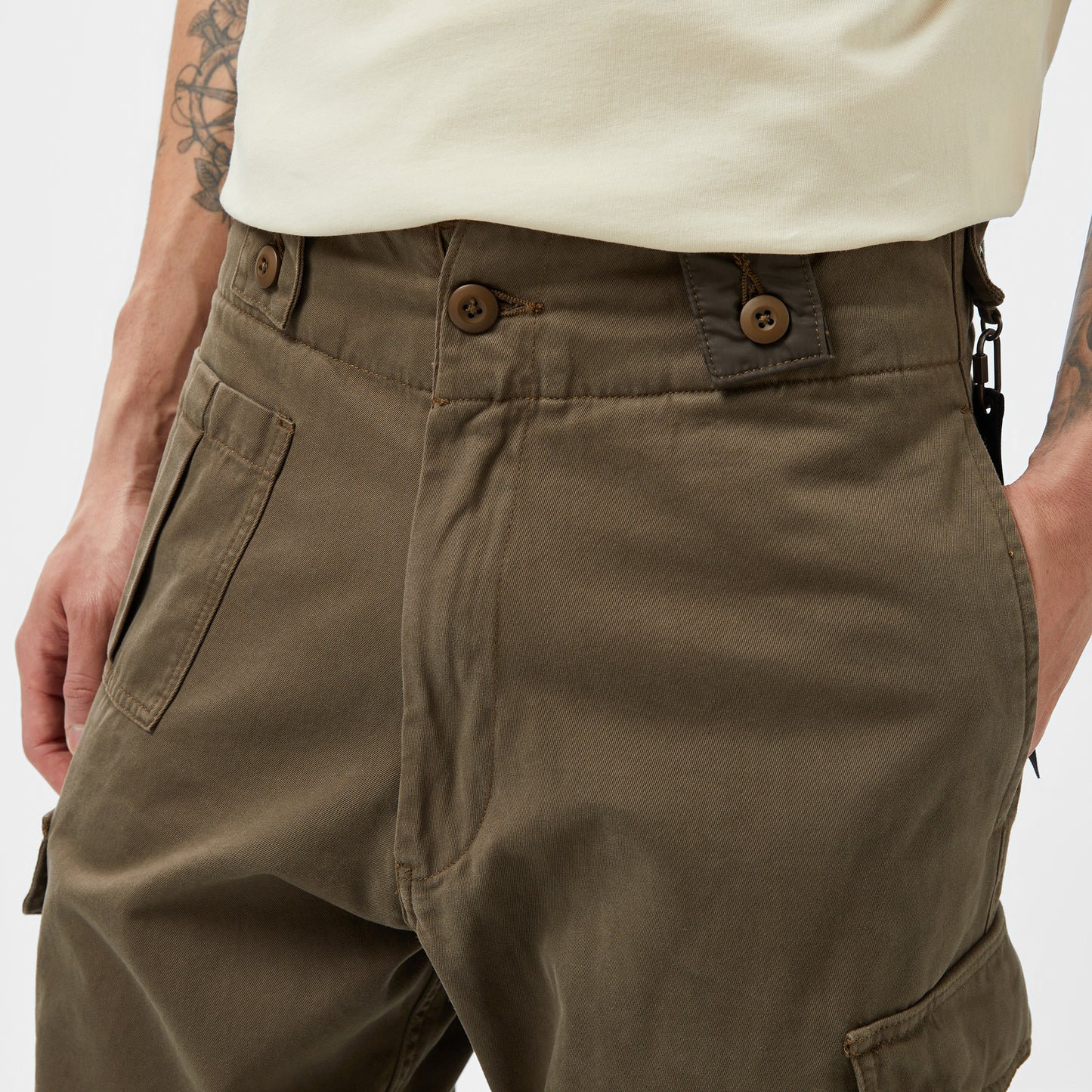 Alpha Industries Belgian Kahverengi Erkek Pantolon
