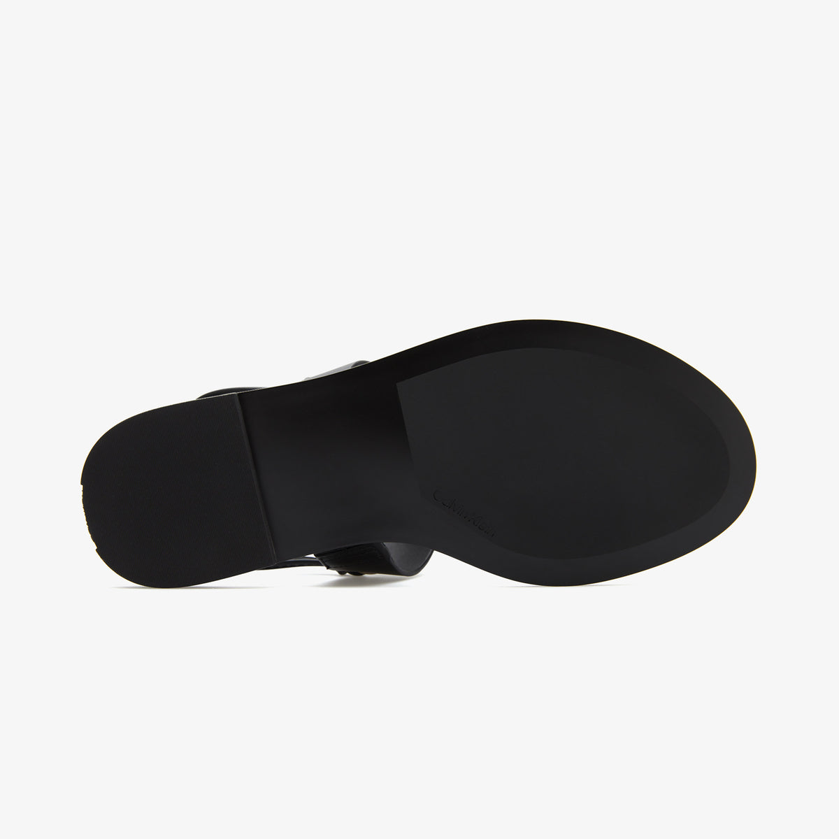 Calvin Klein Round Flat Kadın Siyah Sandalet