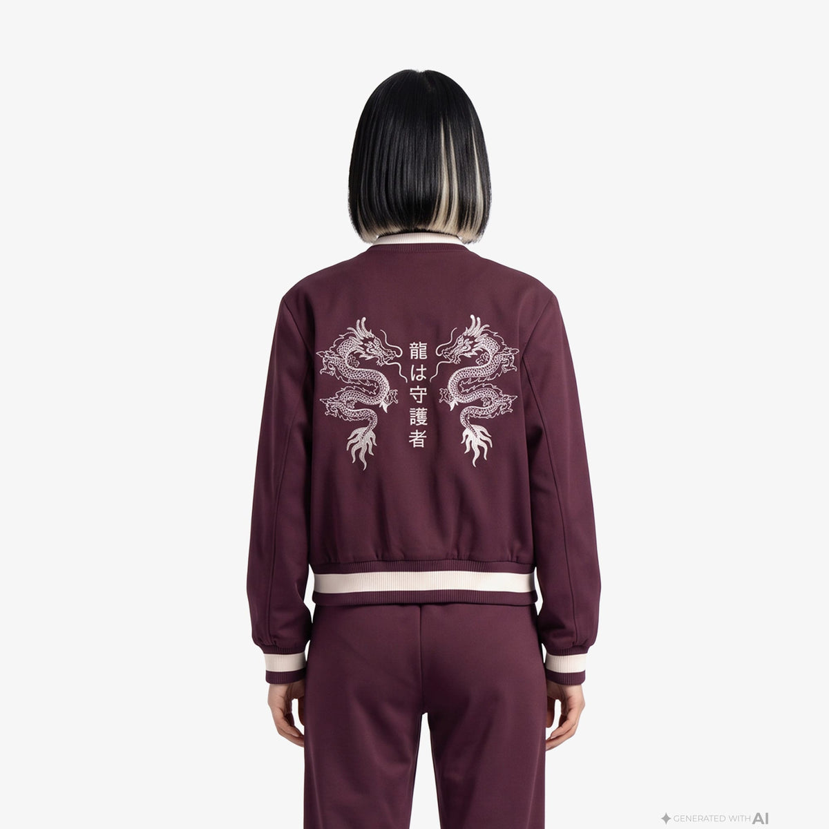 United4 Regular Kadın Bordo Mont