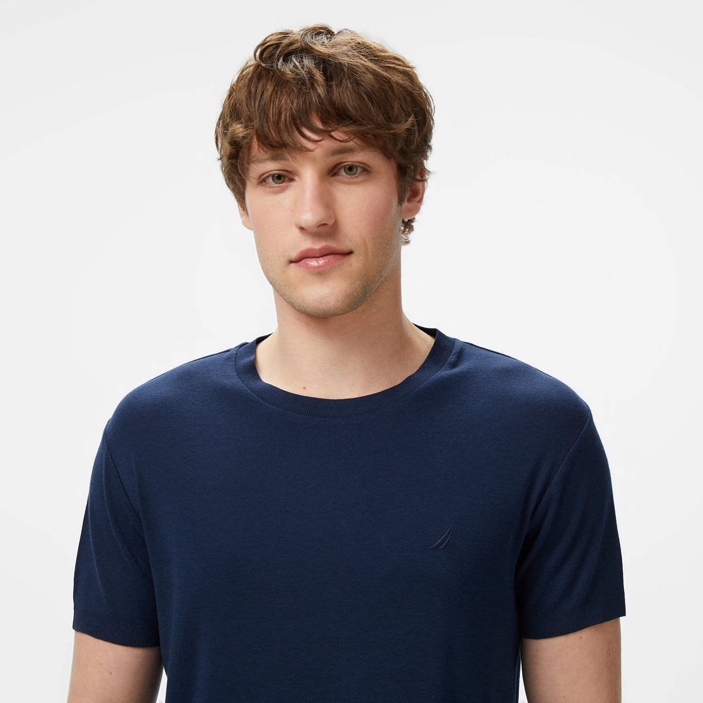 Nautica Erkek Lacivert Regular Fit T-shirt
