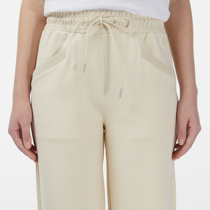 Lacoste Kadın Straight Fit Krem Eşofman Altı