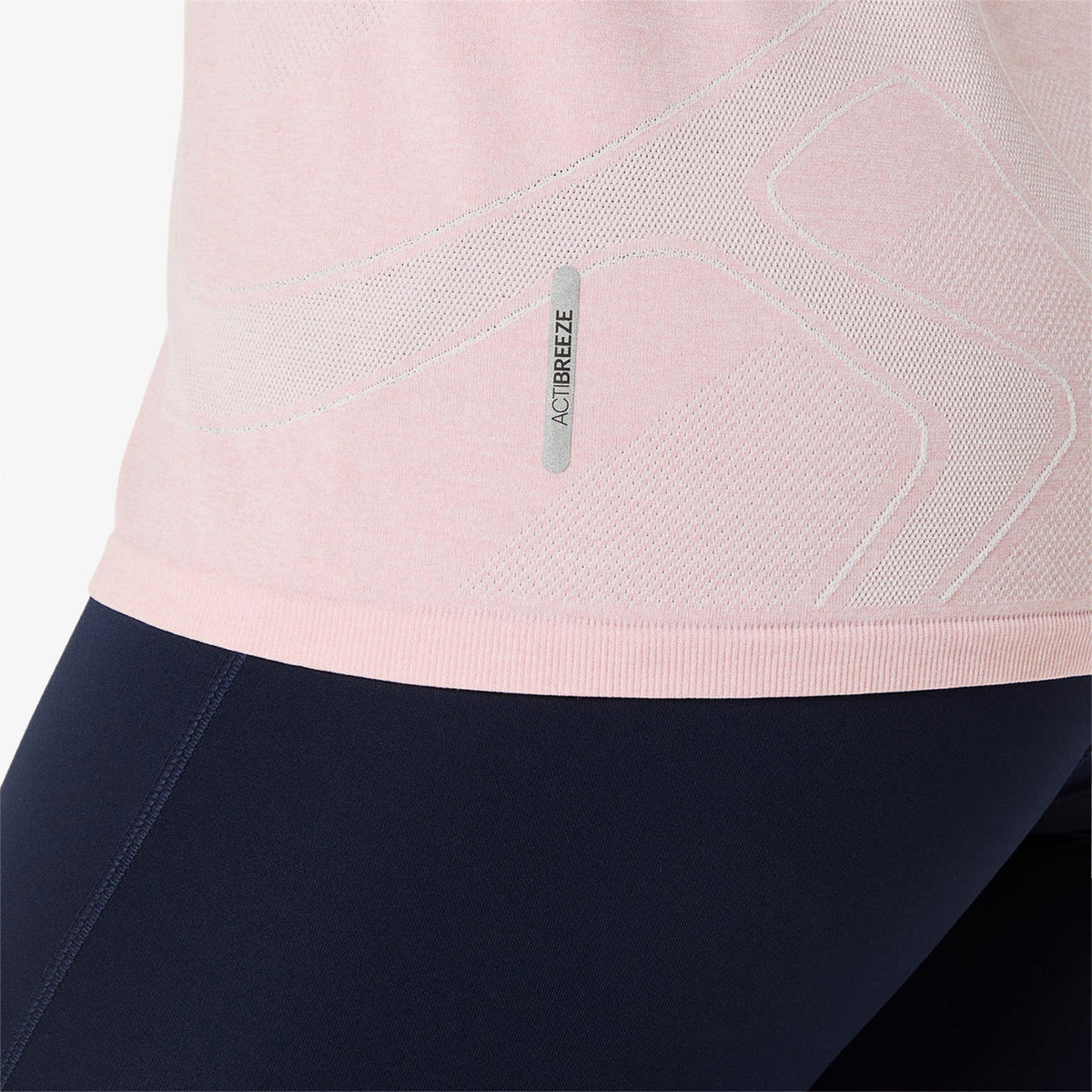 Asics Road Seamless Ss Top Kadın Turuncu Koşu Sweatshirt