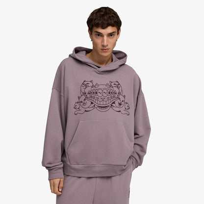 Puma X Ripndip Boxy Erkek Mor Sweatshirt