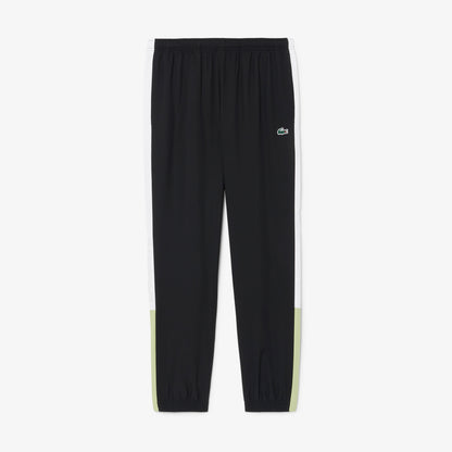 Lacoste Erkek Regular Fit Renk Bloklu Siyah Eşofman Takımı