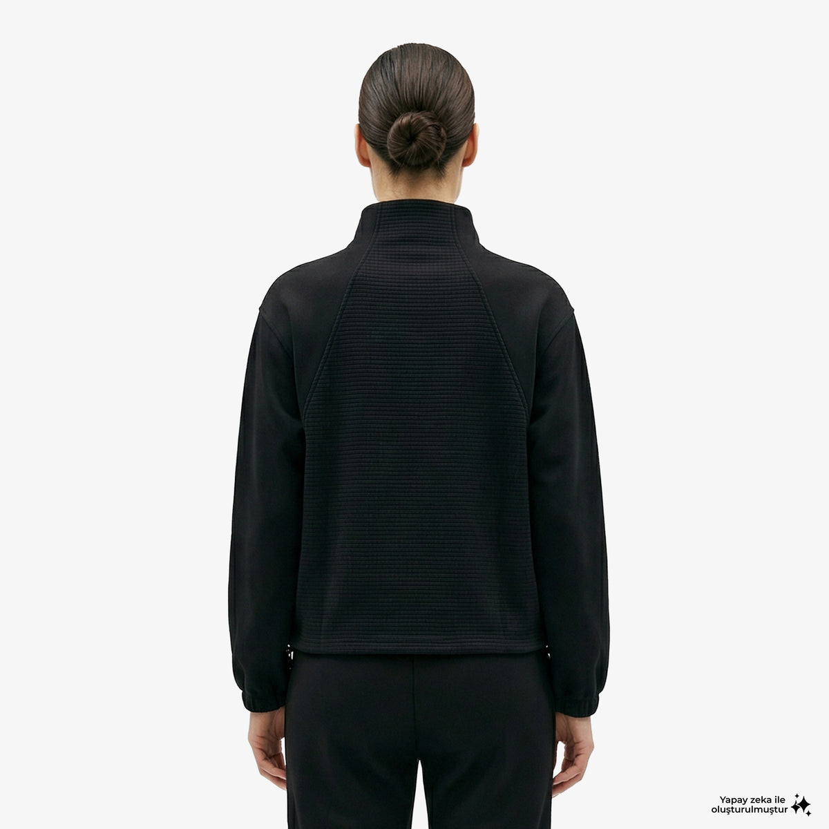 Anta Fearless Trip Kadın Siyah Sweatshirt