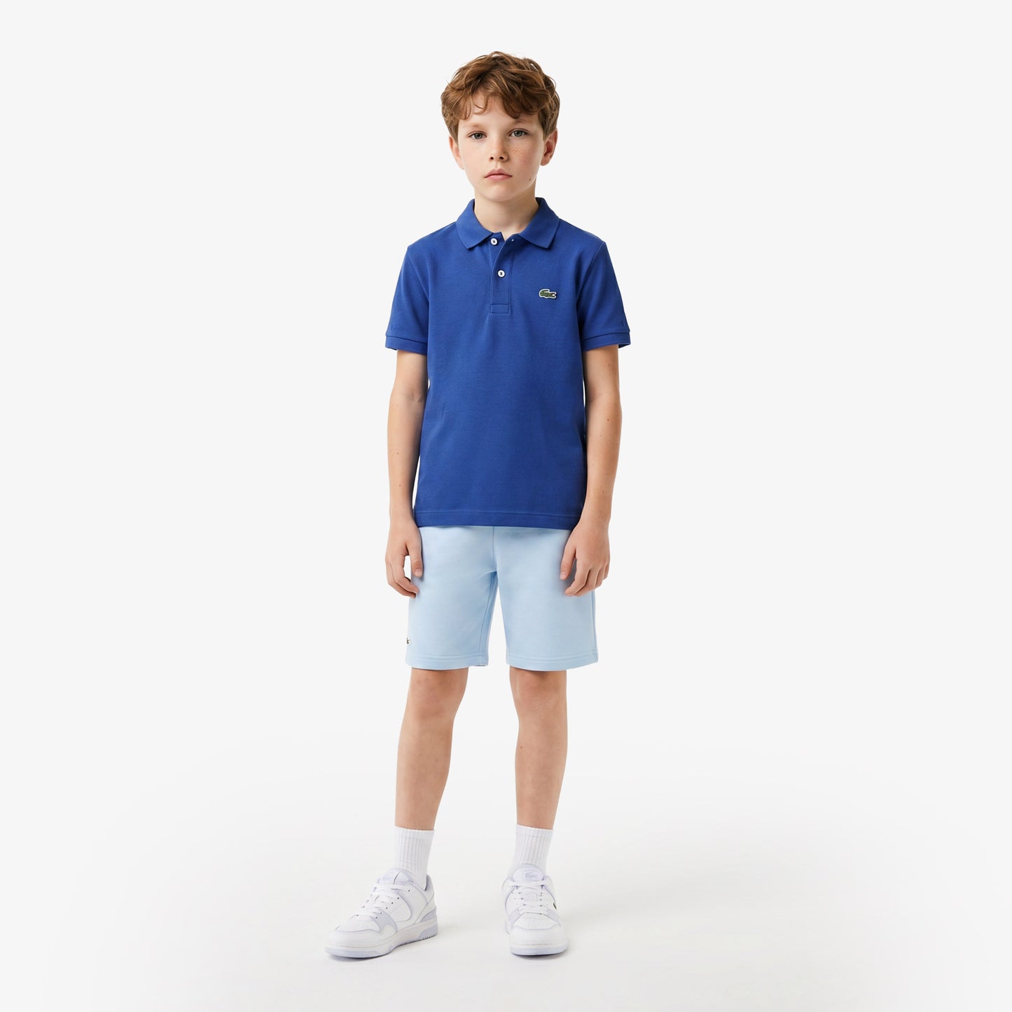 Lacoste Çocuk Regular Fit Polo Yaka Mavi Polo