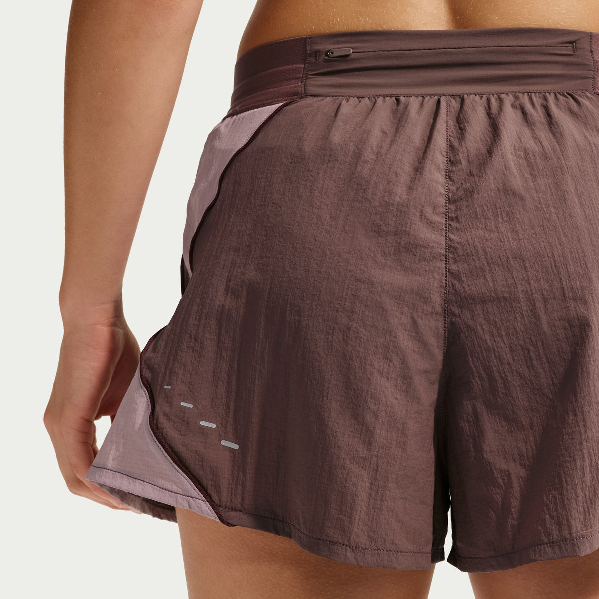 Nike Swift Repel Hr Nv Kadın Mor Koşu Şortu